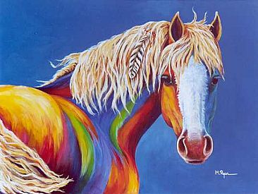 Spirit Pony - Horse by Maria Ryan